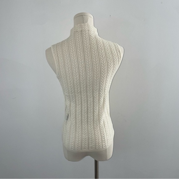 Rag & Bone Christina Sleeveless Mock Neck Sweater - Picture 3 of 5
